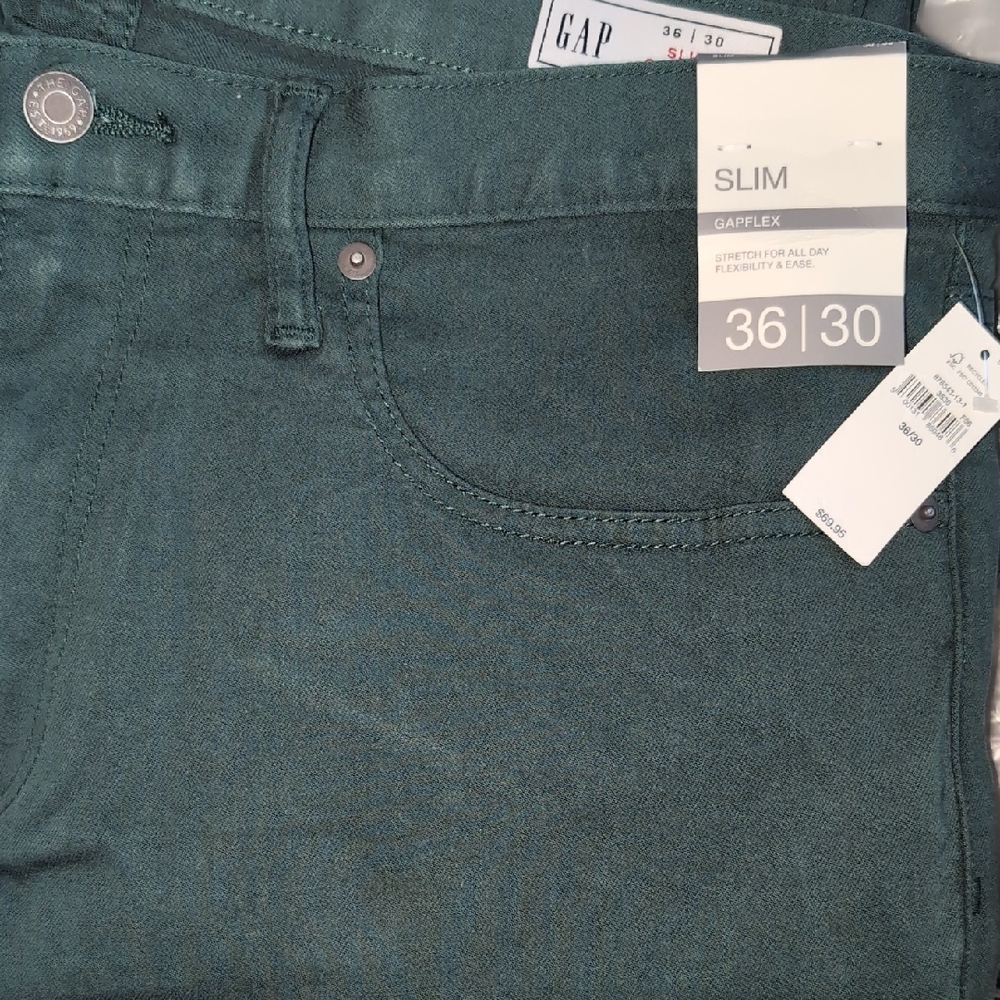 GAP Men's Slim Jeans - Teal